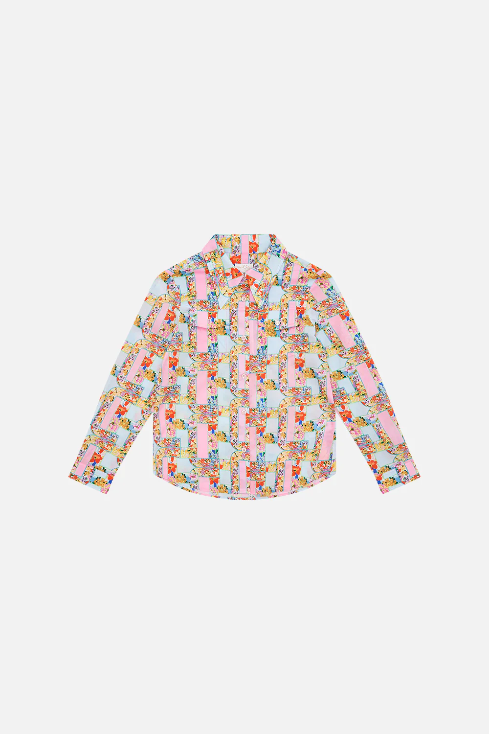 KIDS RELAXED BUTTON THROUGH SHIRT 4-10 AN ITALIAN WELCOME