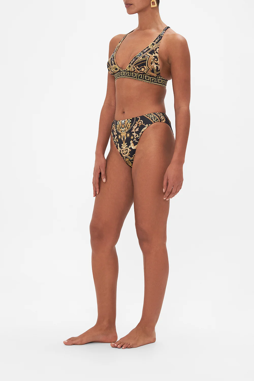 HIGH WAIST HIGH LEG BRIEF DUOMO DYNASTY - Image 4