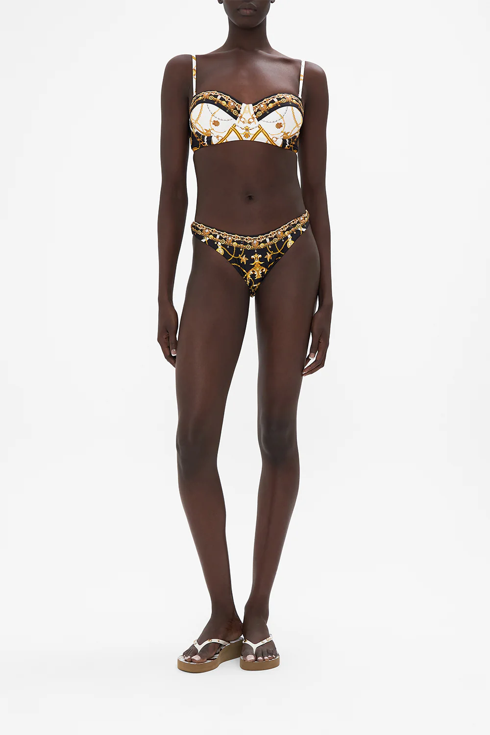 WIDE SIDE HIGH LEG PANT COAST TO COAST