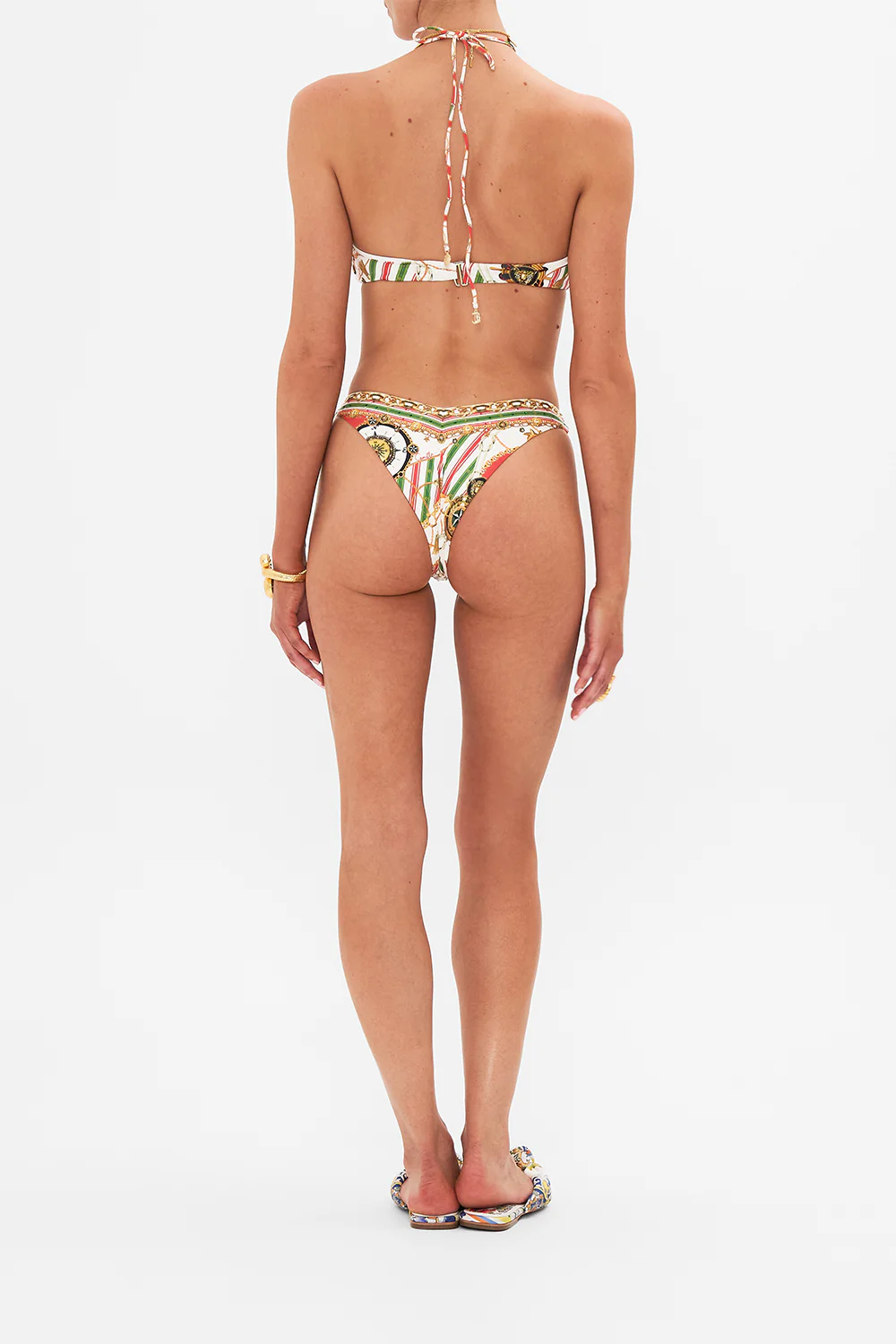 V HIGH LEG PANT SALUTI SUMMERTIME - Image 2