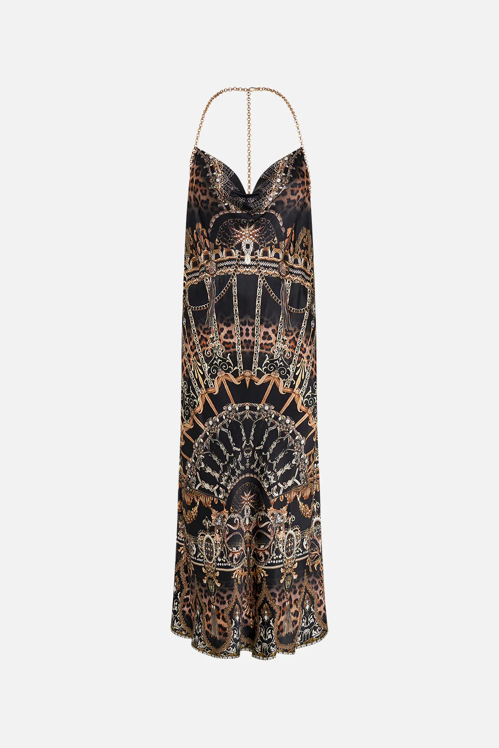 BIAS HALTER DRESS MASKED AT MOONLIGHT - Image 3