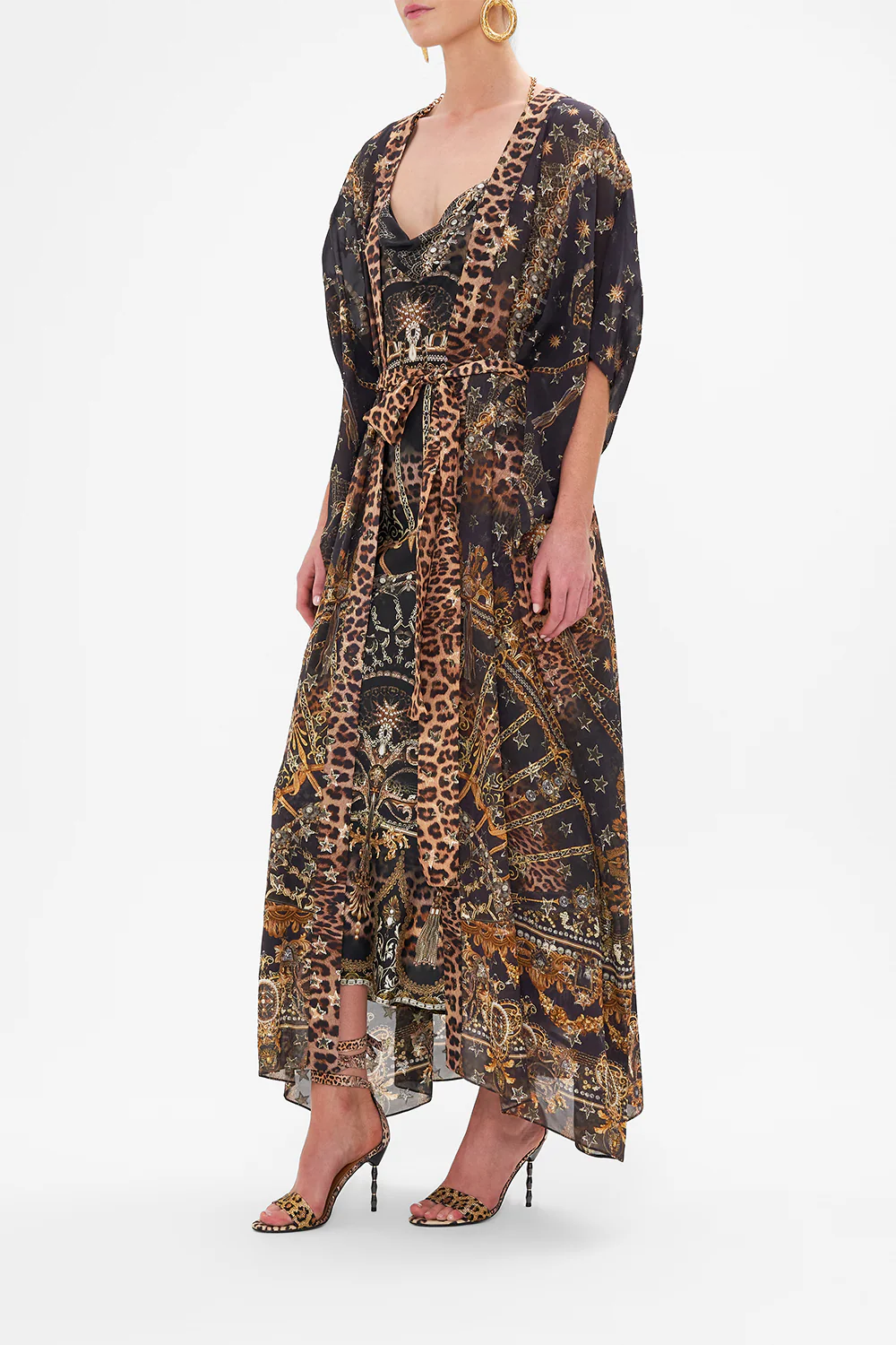 LUREX BELTED RELAXED LAYER MASKED AT MOONLIGHT - Image 4