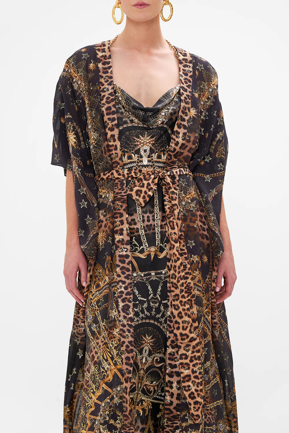 LUREX BELTED RELAXED LAYER MASKED AT MOONLIGHT - Image 5