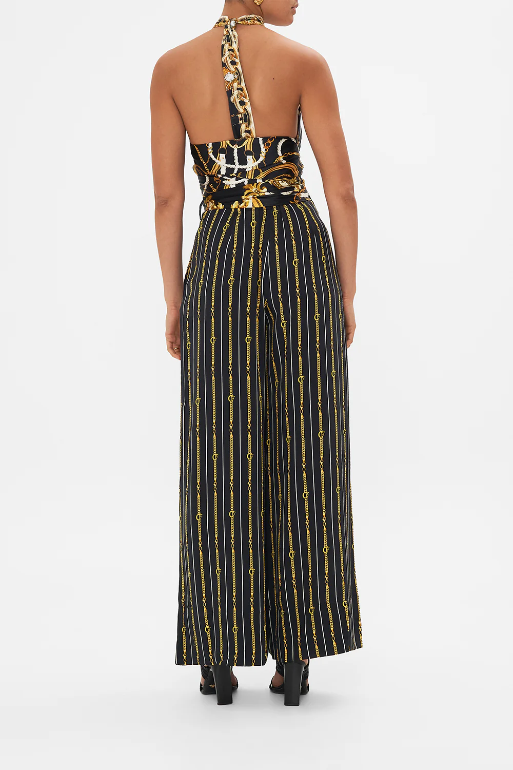 SCARF BELT WIDE LEG PANT COAST TO COAST - Image 2