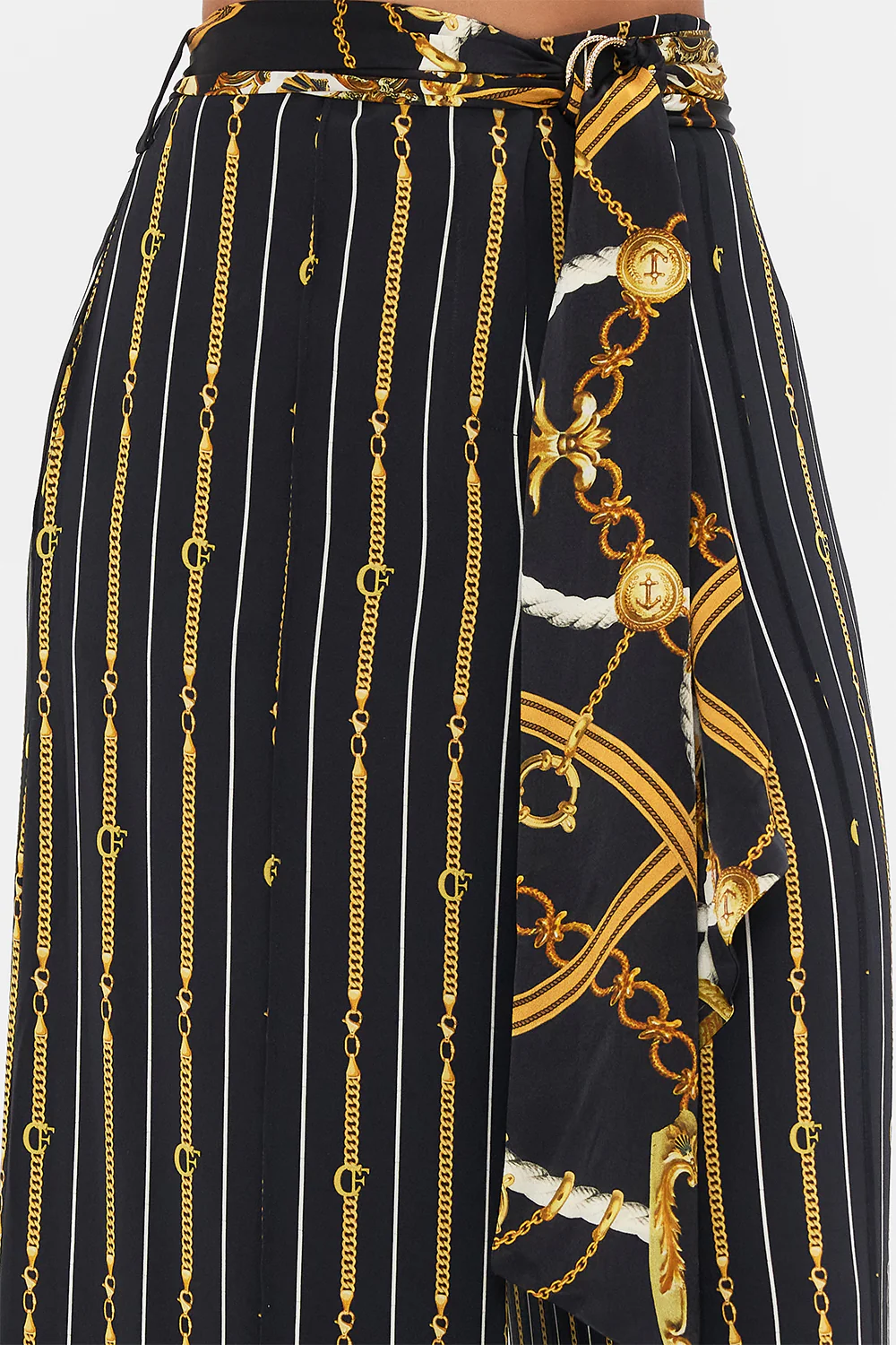 SCARF BELT WIDE LEG PANT COAST TO COAST - Image 6