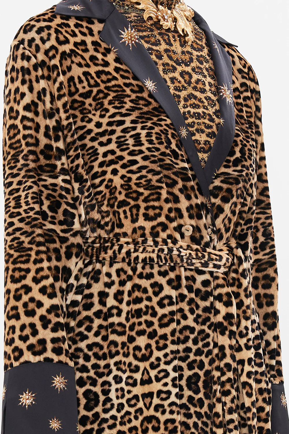 SPLIT CUFF SOFT VELVET COAT SOUL OF A STAR GAZER - Image 7