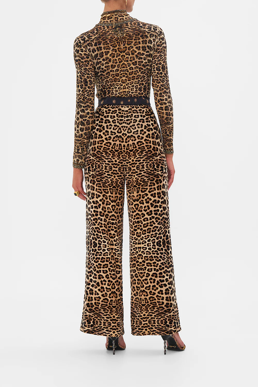 VELVET STRAIGHT LEG RELAXED TROUSER SOUL OF A STAR GAZER - Image 2