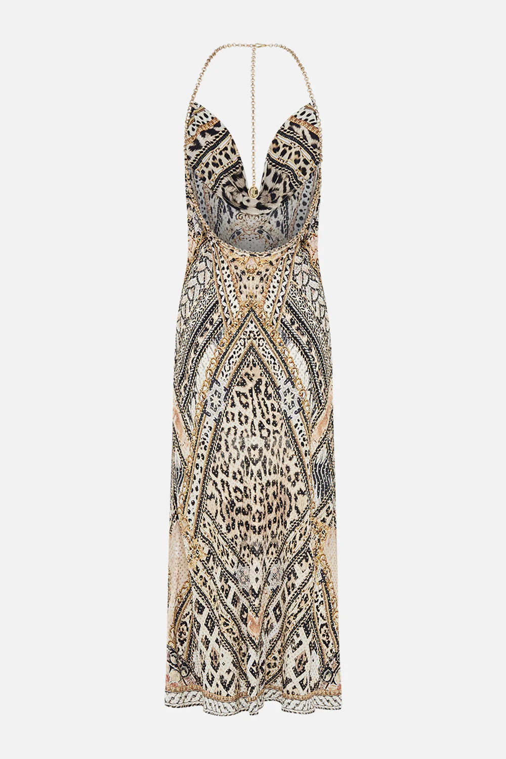 BIAS HALTER DRESS MOSAIC MUSE - Image 9