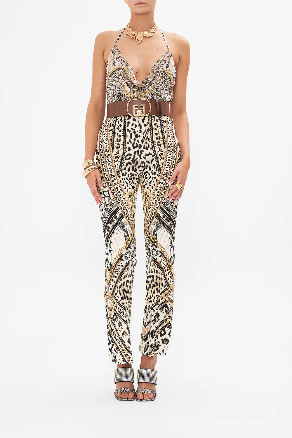 COWL NECK BODYSUIT MOSAIC MUSE - Image 7