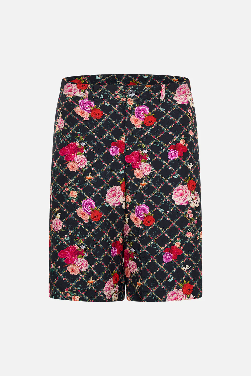 FIXED WAIST MID LENGTH WALK SHORT RESERVATION FOR LOVE - Image 3