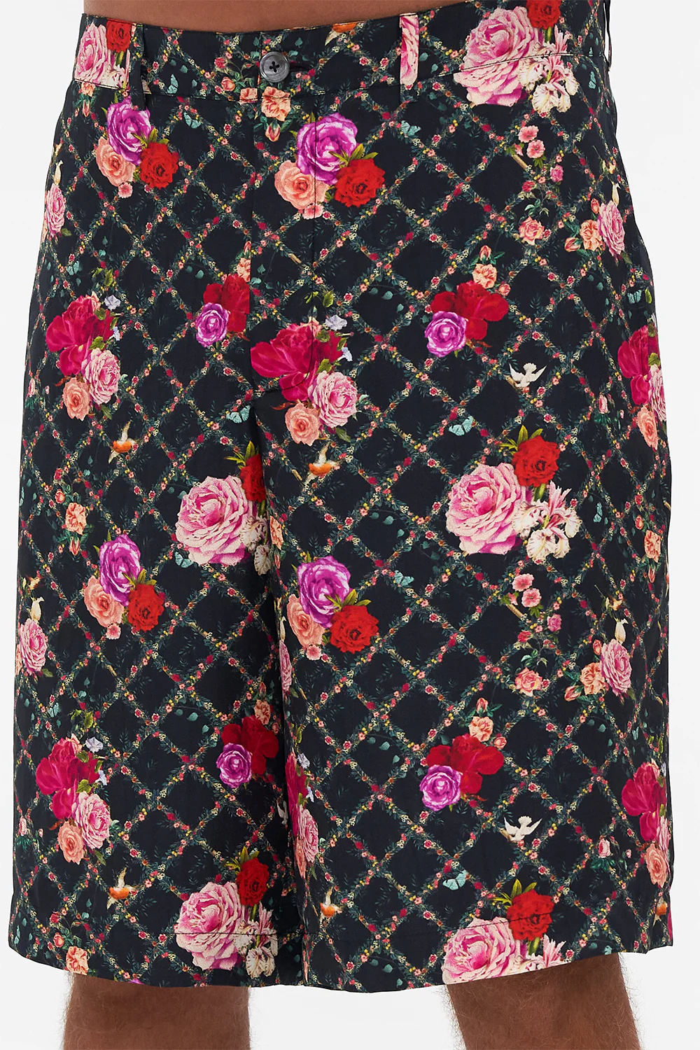 FIXED WAIST MID LENGTH WALK SHORT RESERVATION FOR LOVE - Image 6