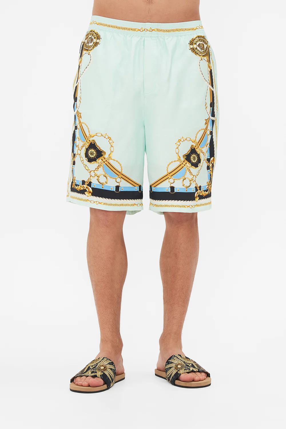 BAGGY MID LENGTH WALK SHORT SEA CHARM - Image 5