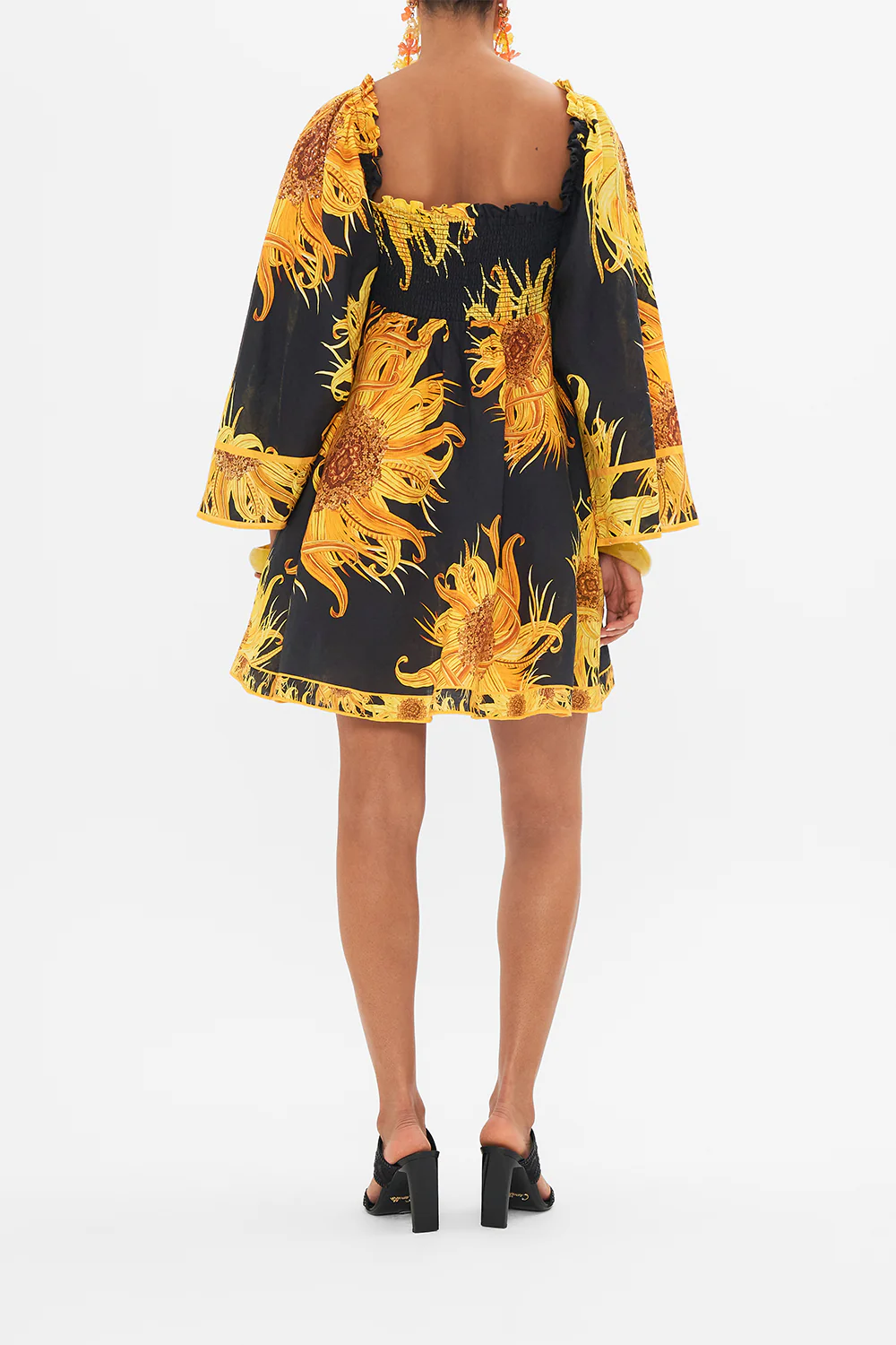 SMOCKED BODICE SHORT DRESS MAKE ME YOUR MASTERPIECE - Image 2