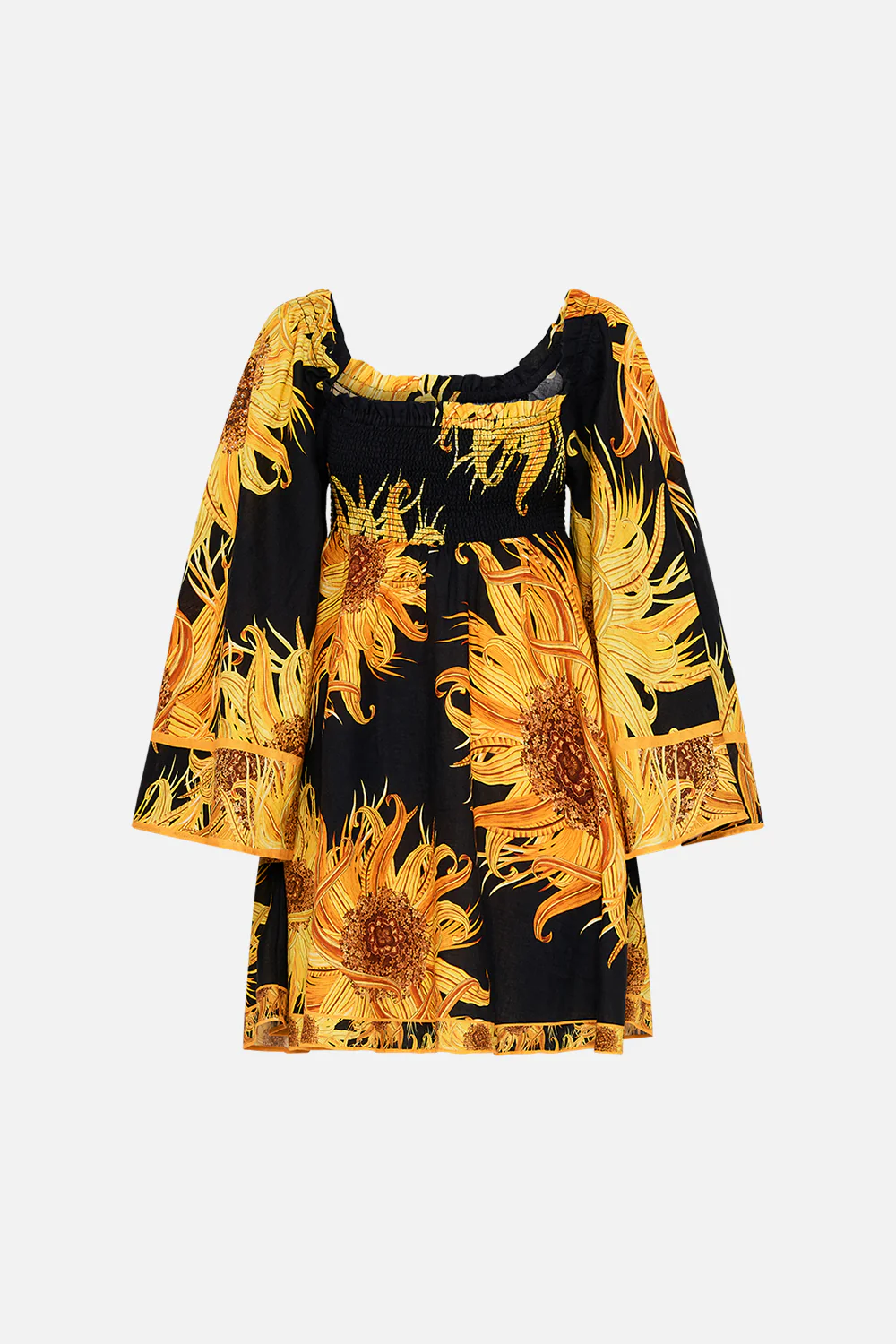 SMOCKED BODICE SHORT DRESS MAKE ME YOUR MASTERPIECE - Image 3