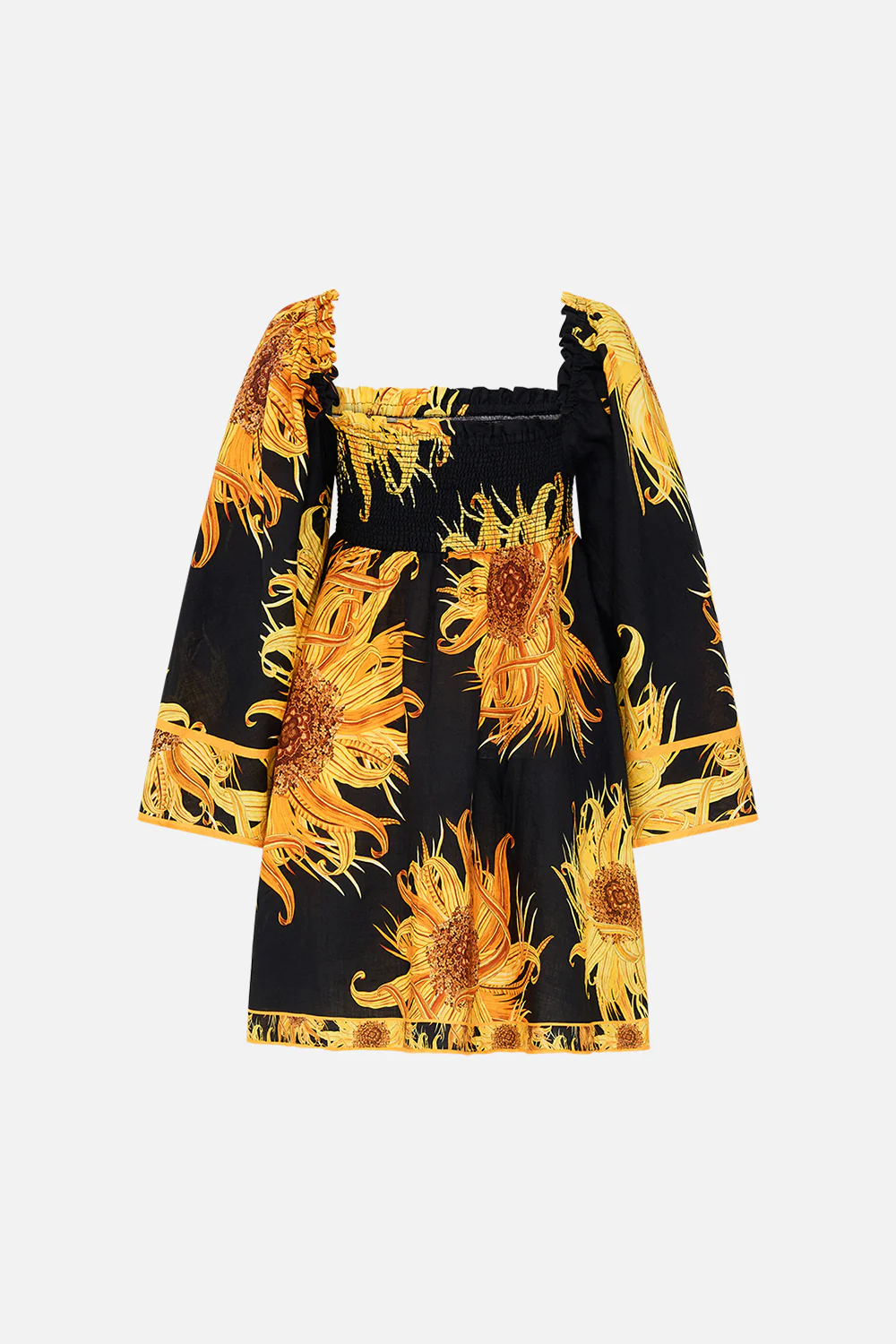 SMOCKED BODICE SHORT DRESS MAKE ME YOUR MASTERPIECE - Image 7
