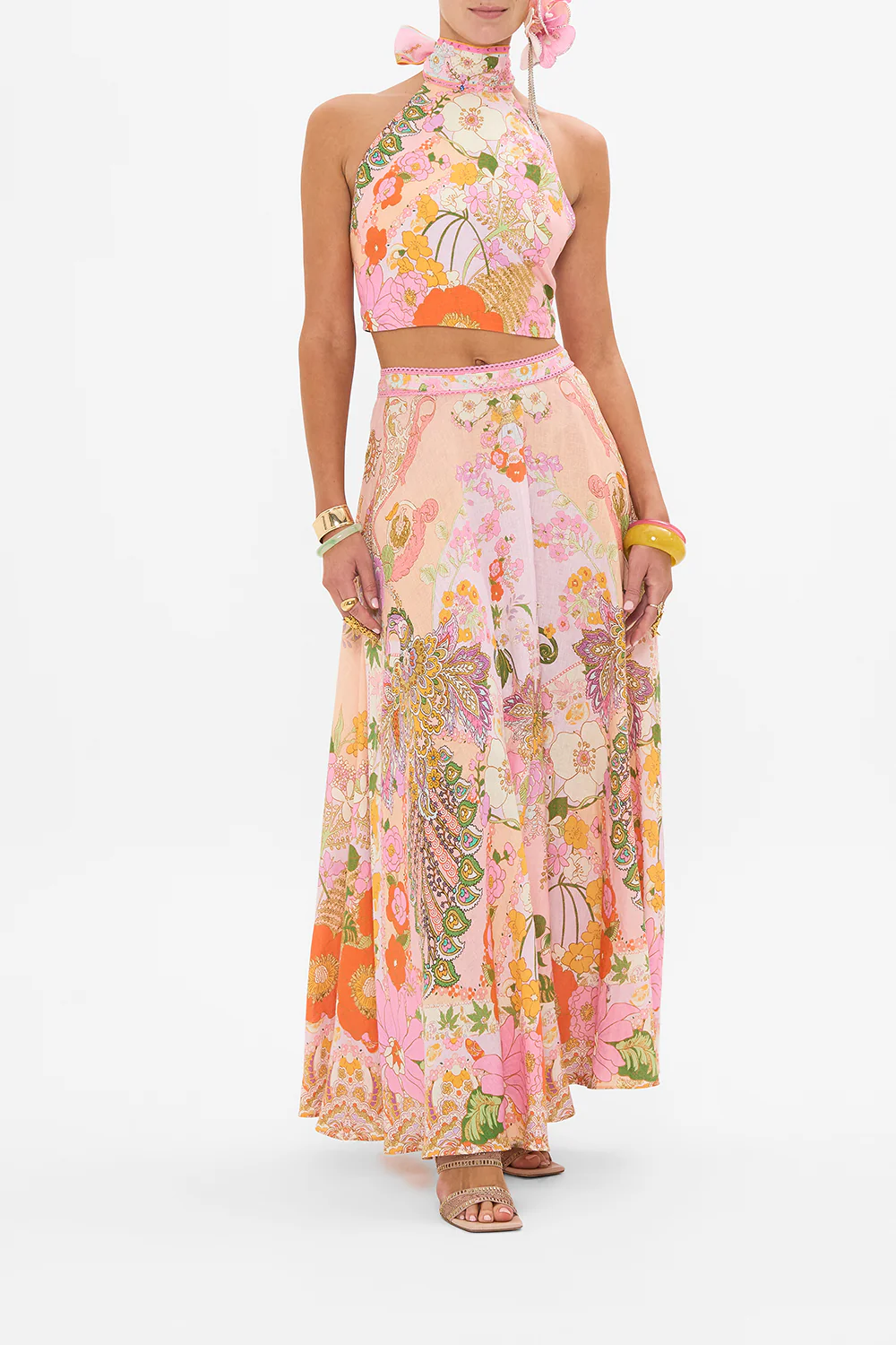 HALTER TIE BACK TOP CLEVER CLOGS