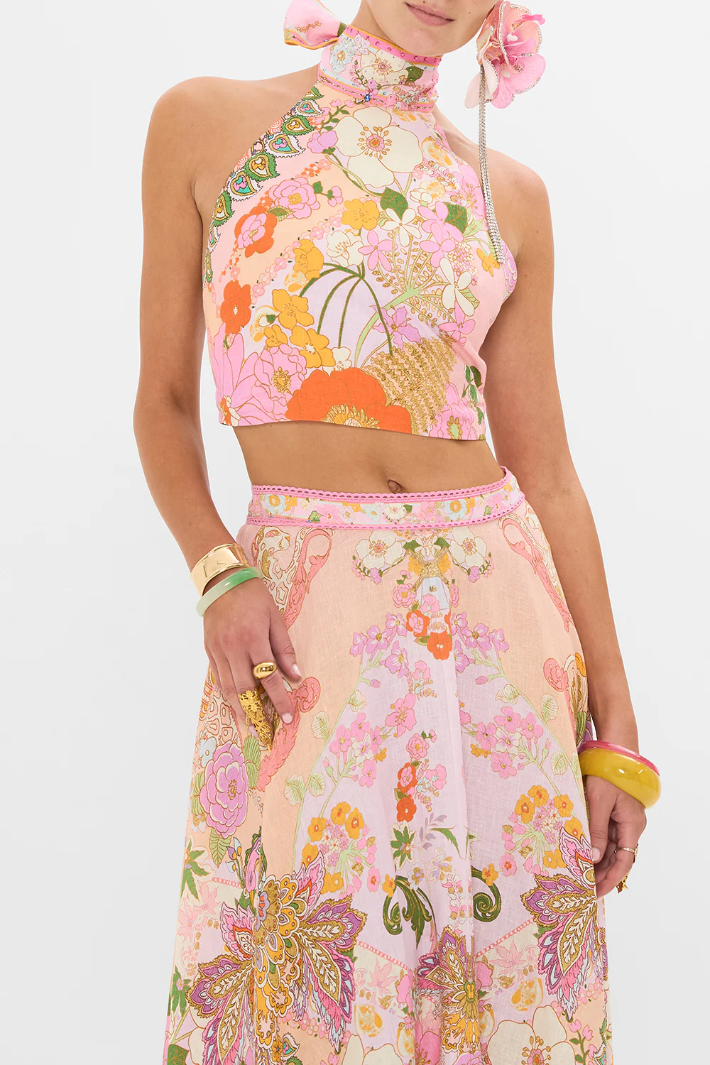 HALTER TIE BACK TOP CLEVER CLOGS - Image 5