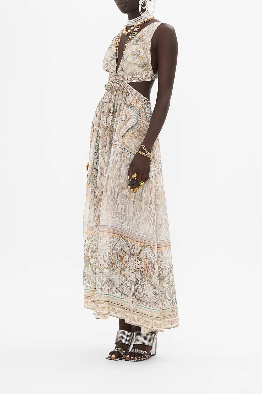CUT OUT BACK DRESS IVORY TOWER TALES - Image 4