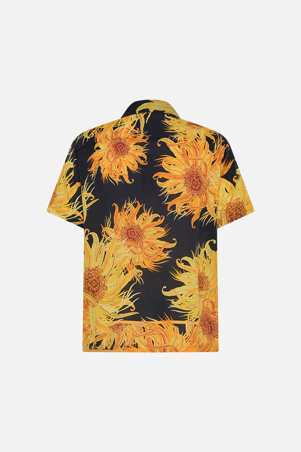 SHORT SLEEVE CAMP COLLARED SHIRT MAKE ME YOUR MASTERPIECE - Image 8