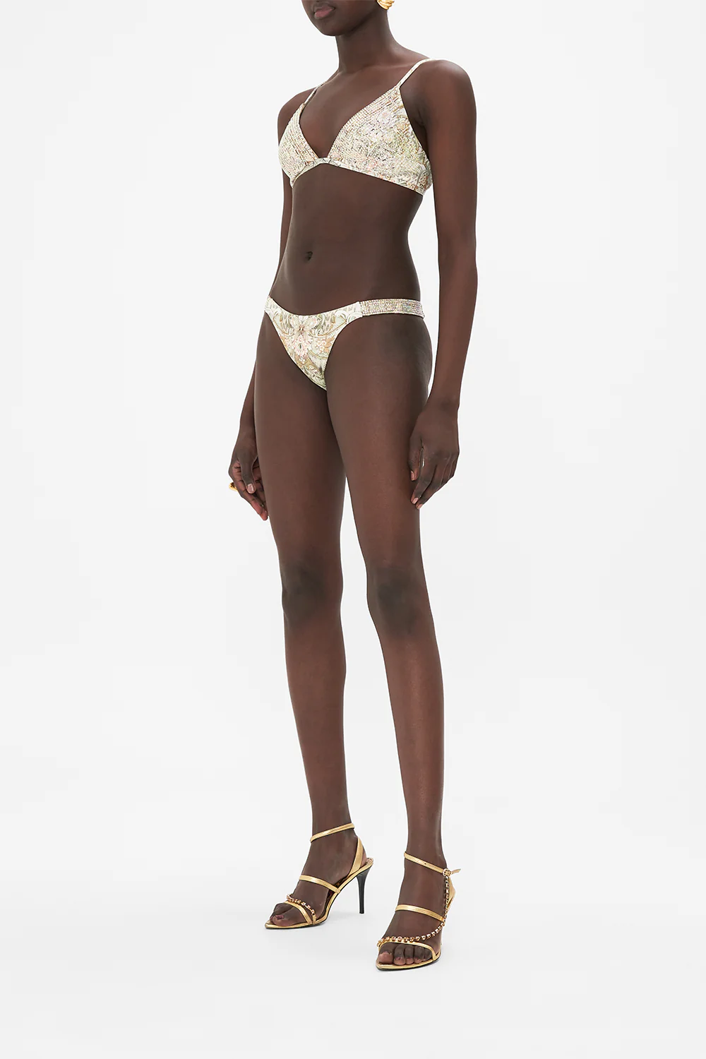 PANT WITH SIDE BANDS IVORY TOWER TALES - Image 4