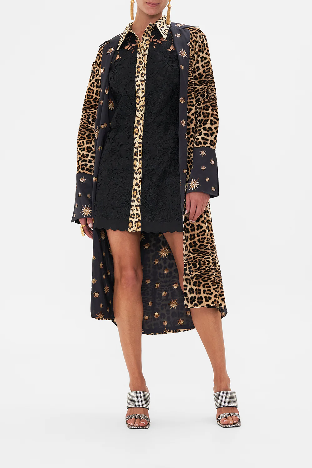 LONG SLEEVE TUNIC DRESS HEART LIKE A WILDFLOWER - Image 7