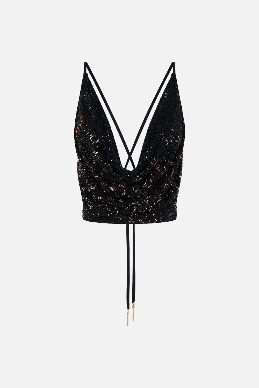 COWL NECK JERSEY TOP MOSAIC MUSE - Image 3