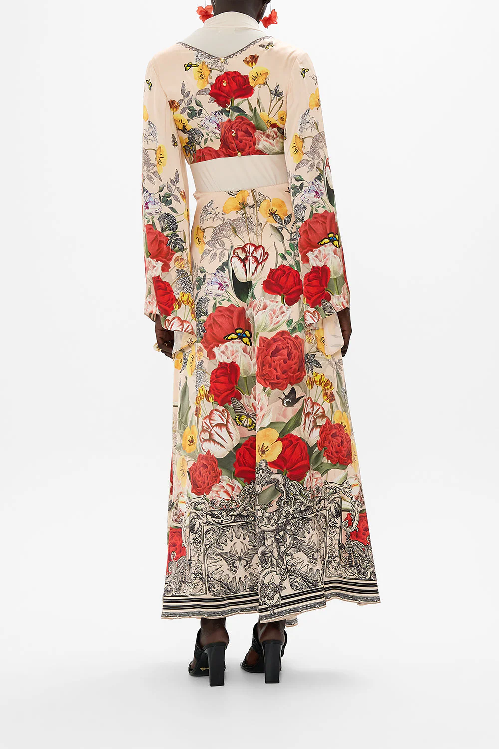 CUT OUT DRESS WITH KNOT FRONT ETCHED INTO ETERNITY - Image 10