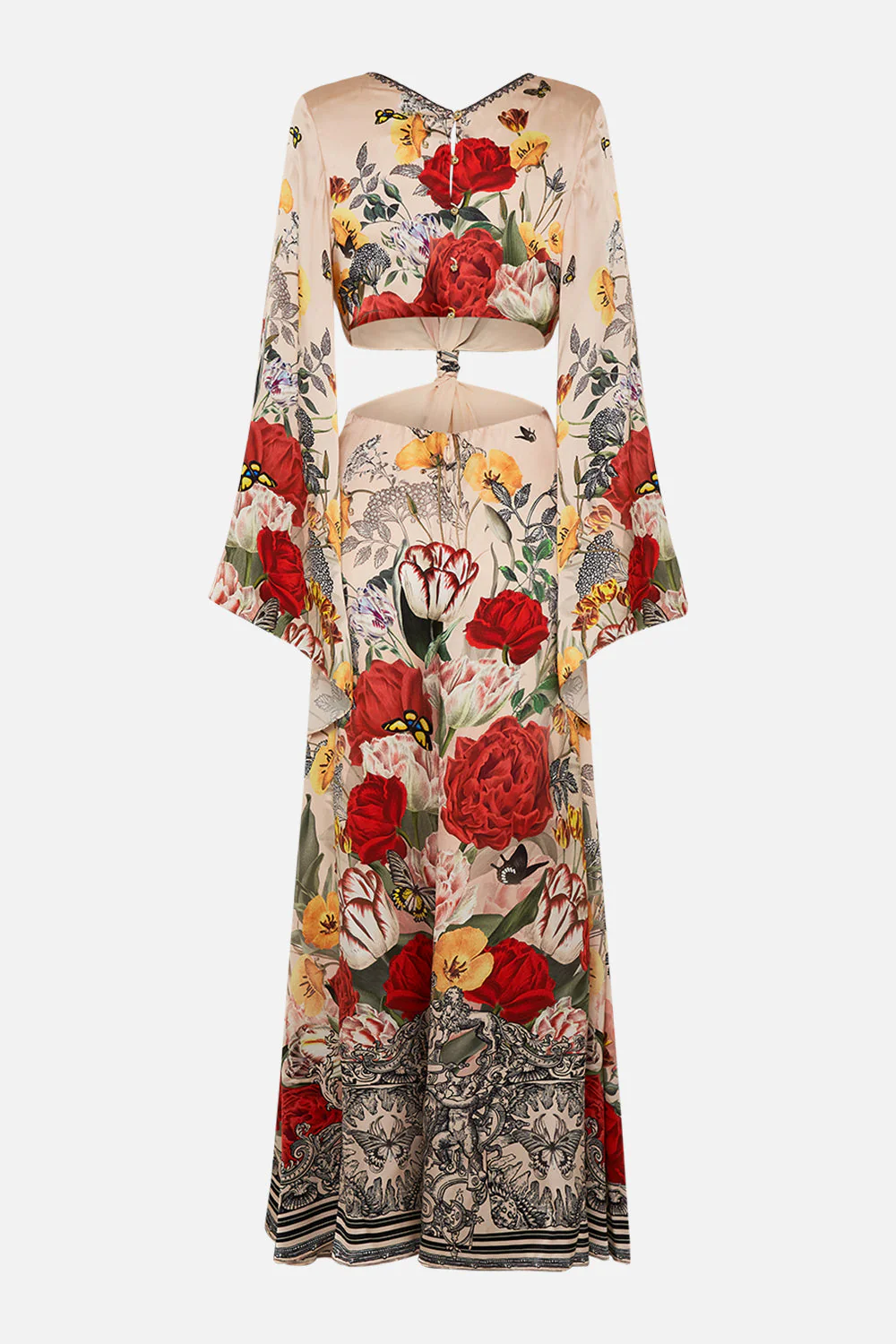 CUT OUT DRESS WITH KNOT FRONT ETCHED INTO ETERNITY - Image 7