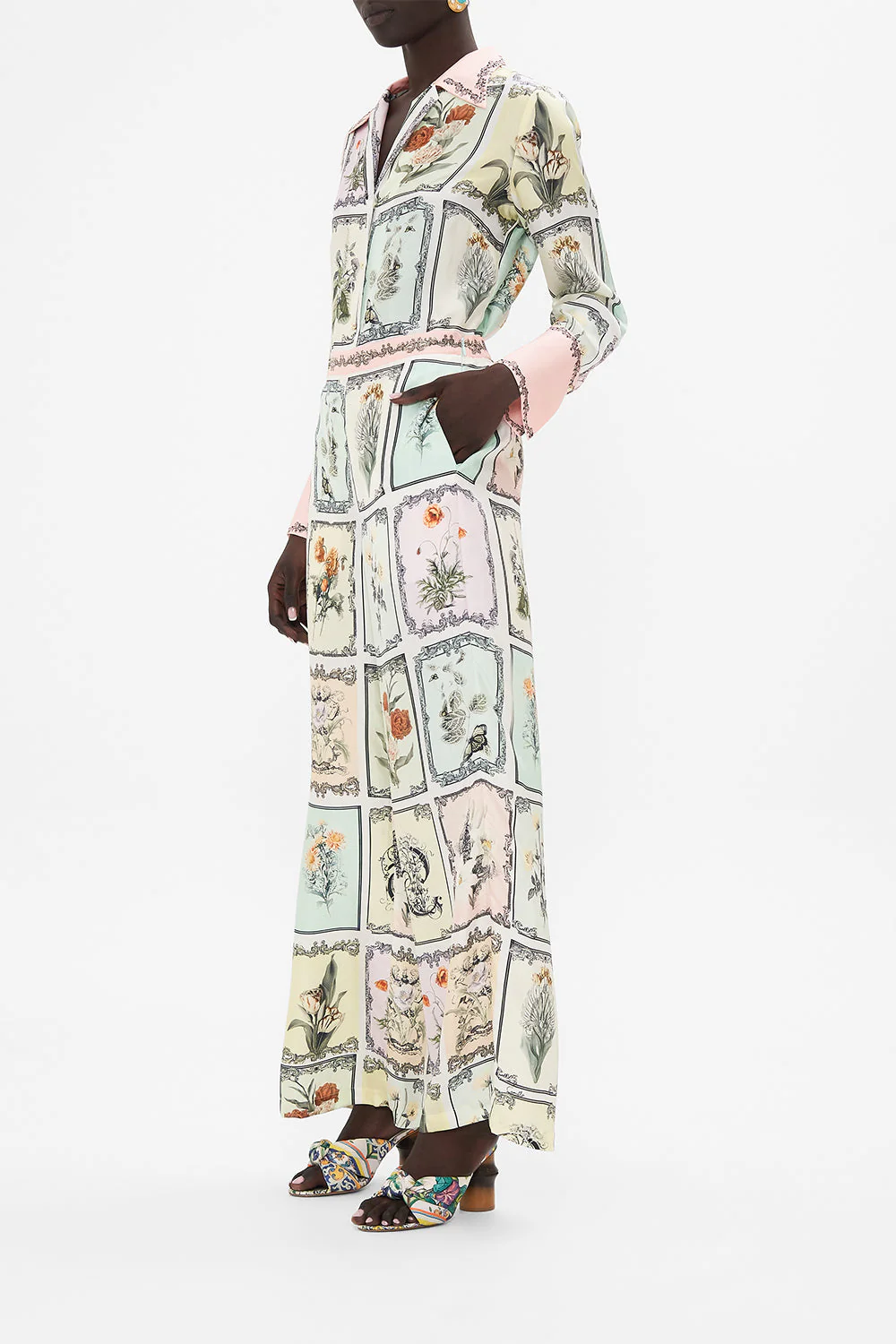 MINIMAL WIDE LEG PANT LONG LIVE LETTERPRESS - Image 4