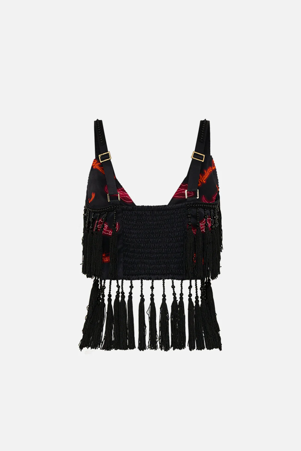 SEAM DETAIL BRALETTE WITH TASSELS ELECTRIC LOVELAND - Image 8