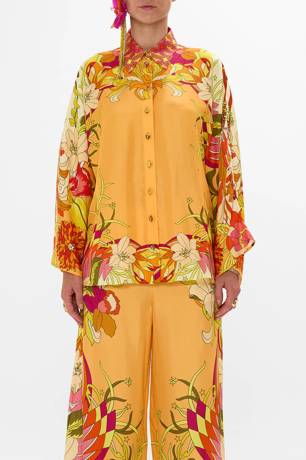WIDE SLEEVE BLOUSE THE FLOWER CHILD SOCIETY - Image 5