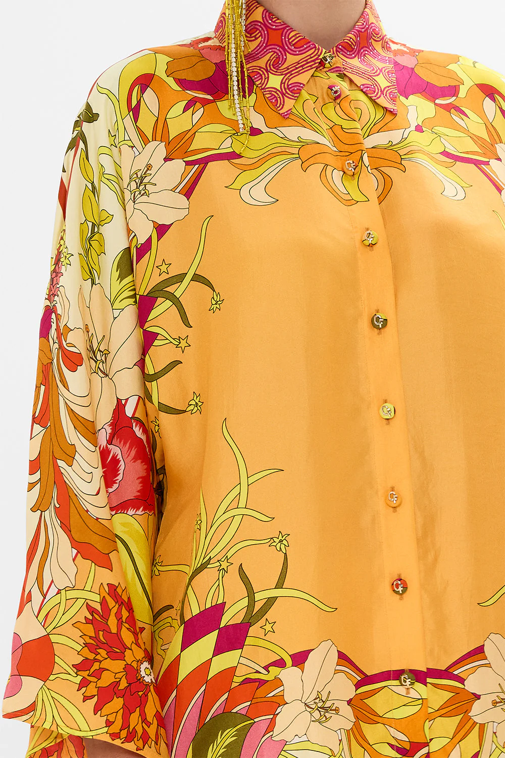 WIDE SLEEVE BLOUSE THE FLOWER CHILD SOCIETY - Image 6