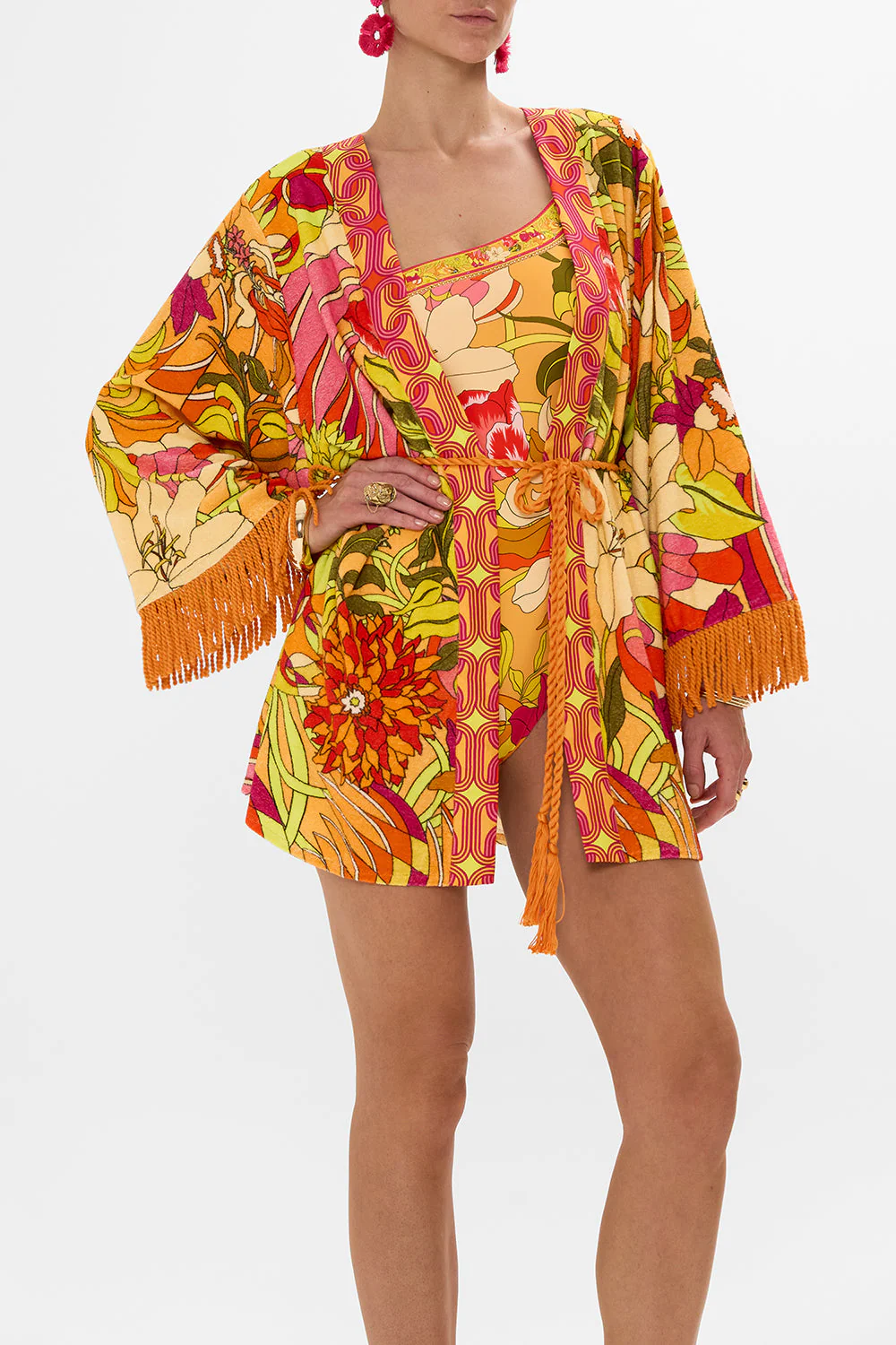 SHORT KIMONO WRAP THE FLOWER CHILD SOCIETY - Image 5