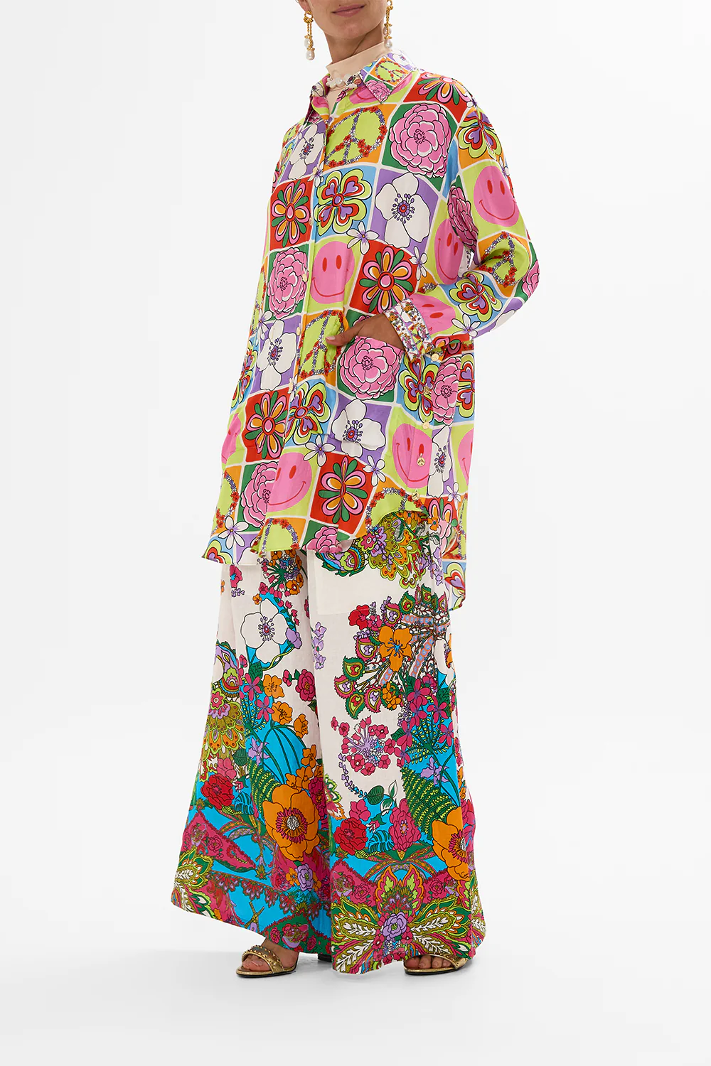 SHIRT TUNIC WITH POCKETS COSMIC PRAIRIE - Image 10