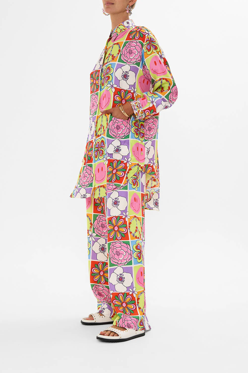 SHIRT TUNIC WITH POCKETS COSMIC PRAIRIE - Image 4