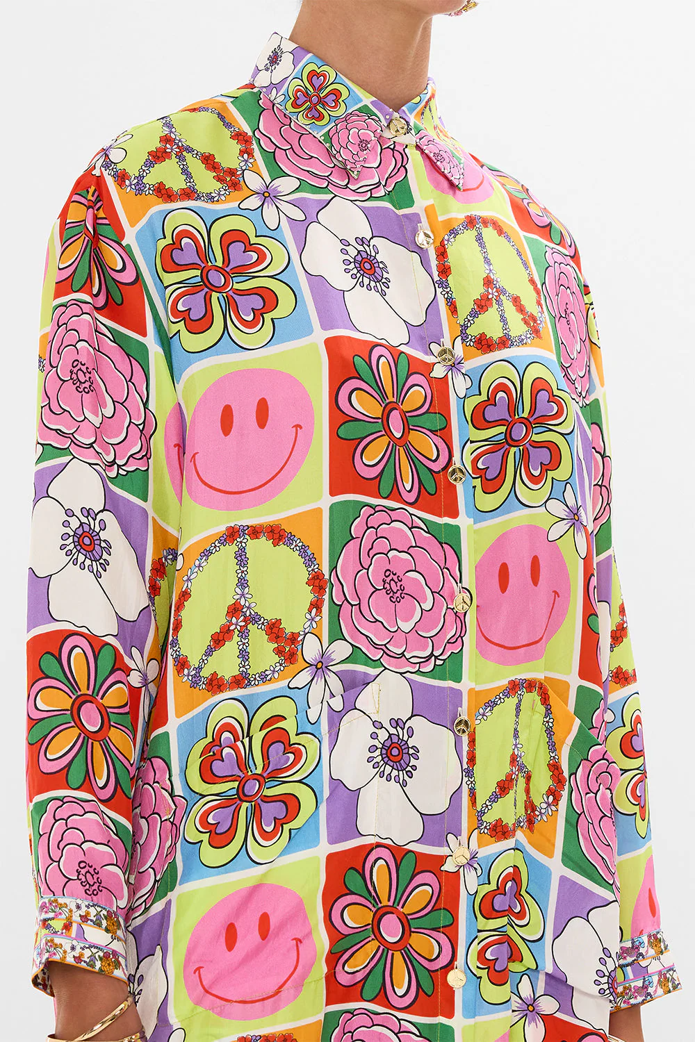 SHIRT TUNIC WITH POCKETS COSMIC PRAIRIE - Image 6