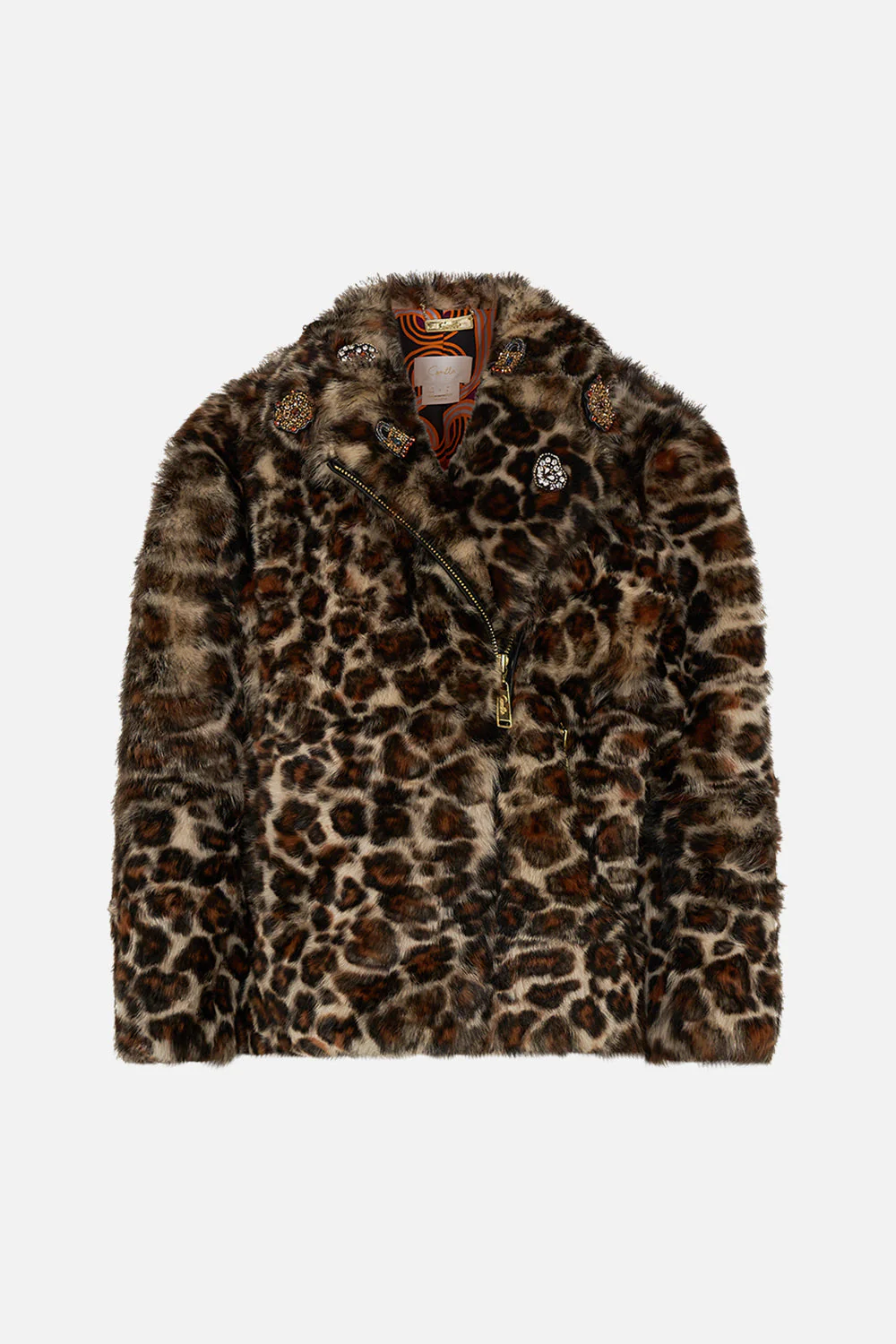 OVERSIZED FUR BIKER JACKET BORN IN BRUGES - Image 3