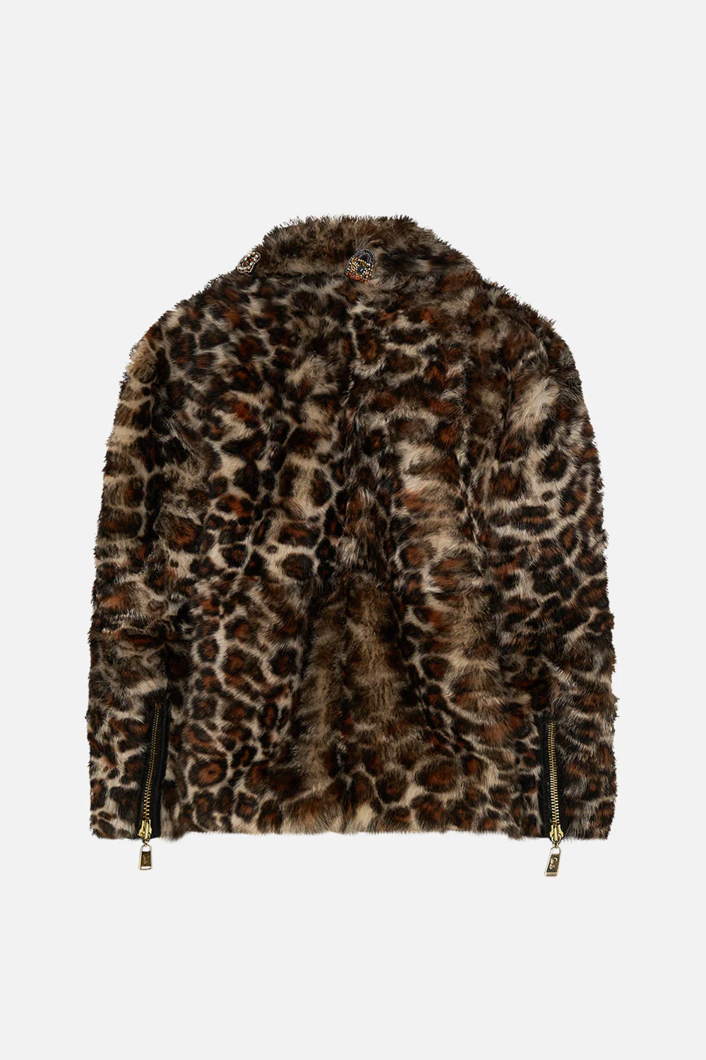 OVERSIZED FUR BIKER JACKET BORN IN BRUGES - Image 7