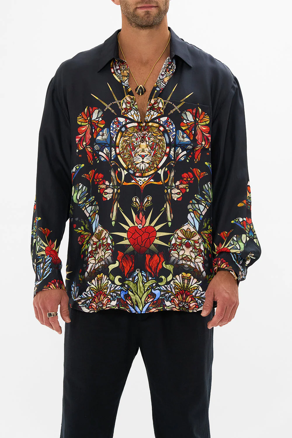 MENS OVERSIZED SHIRT LEADLIGHT LEGENDS - Image 5