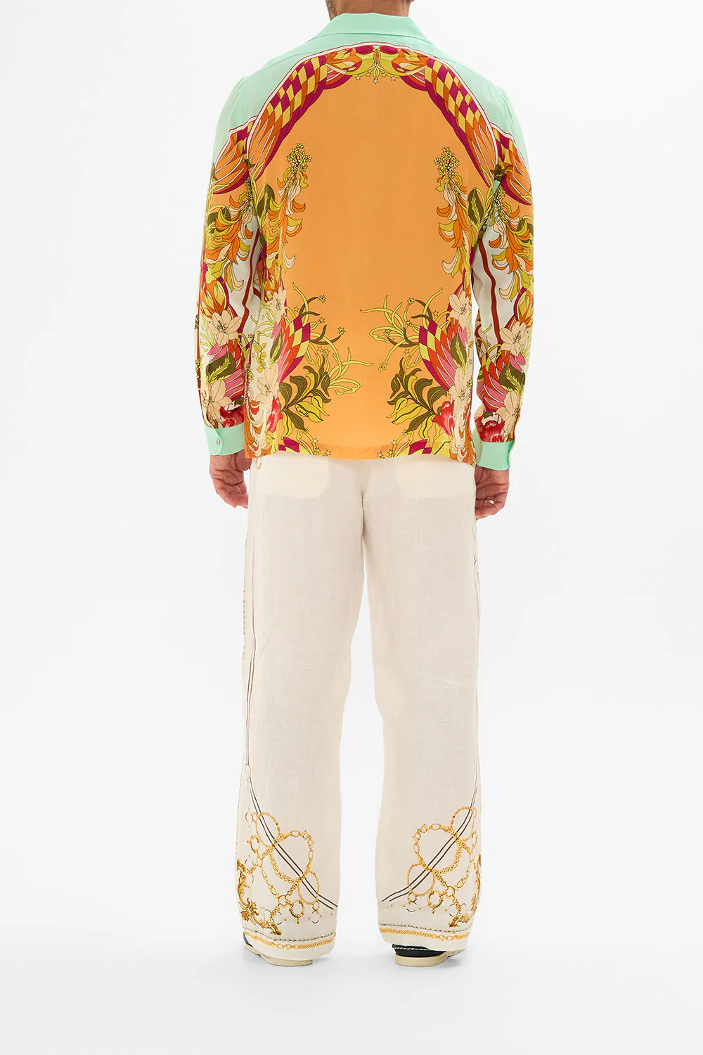 LONG SLEEVE CAMP COLLARED SHIRT THE FLOWER CHILD SOCIETY - Image 2