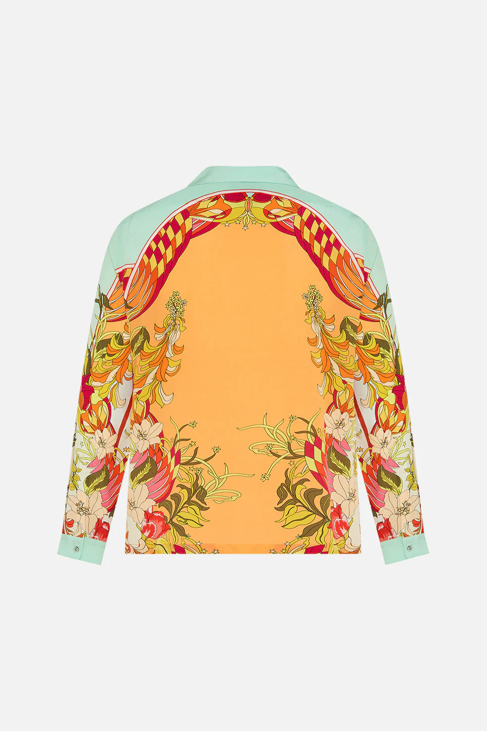 LONG SLEEVE CAMP COLLARED SHIRT THE FLOWER CHILD SOCIETY - Image 7