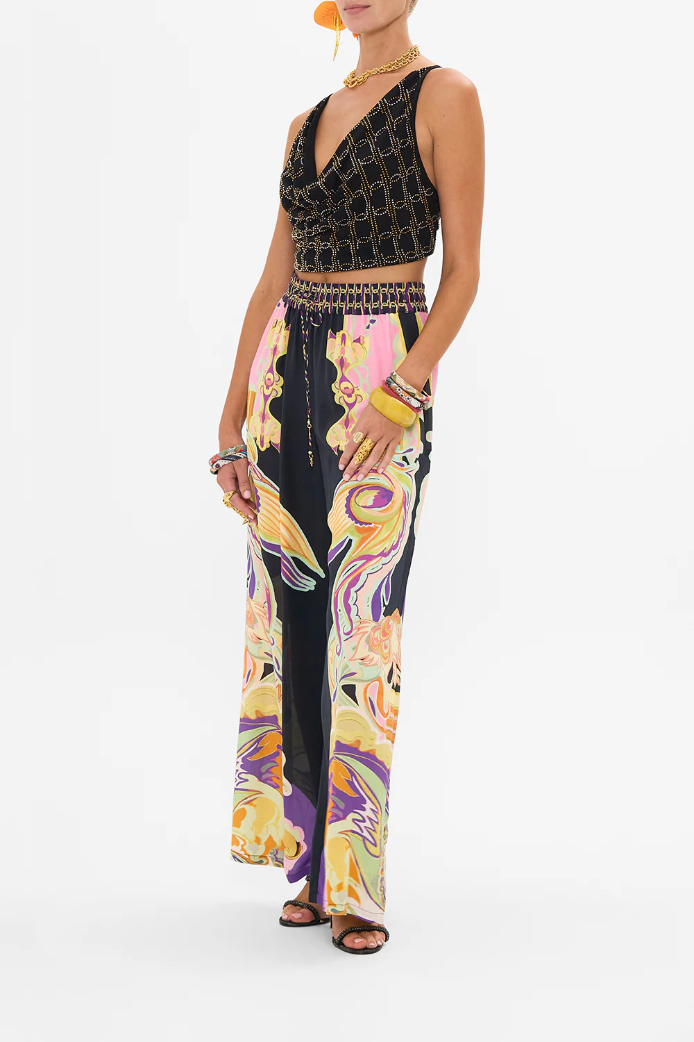 COWL NECK JERSEY TOP FILM DIVA - Image 4