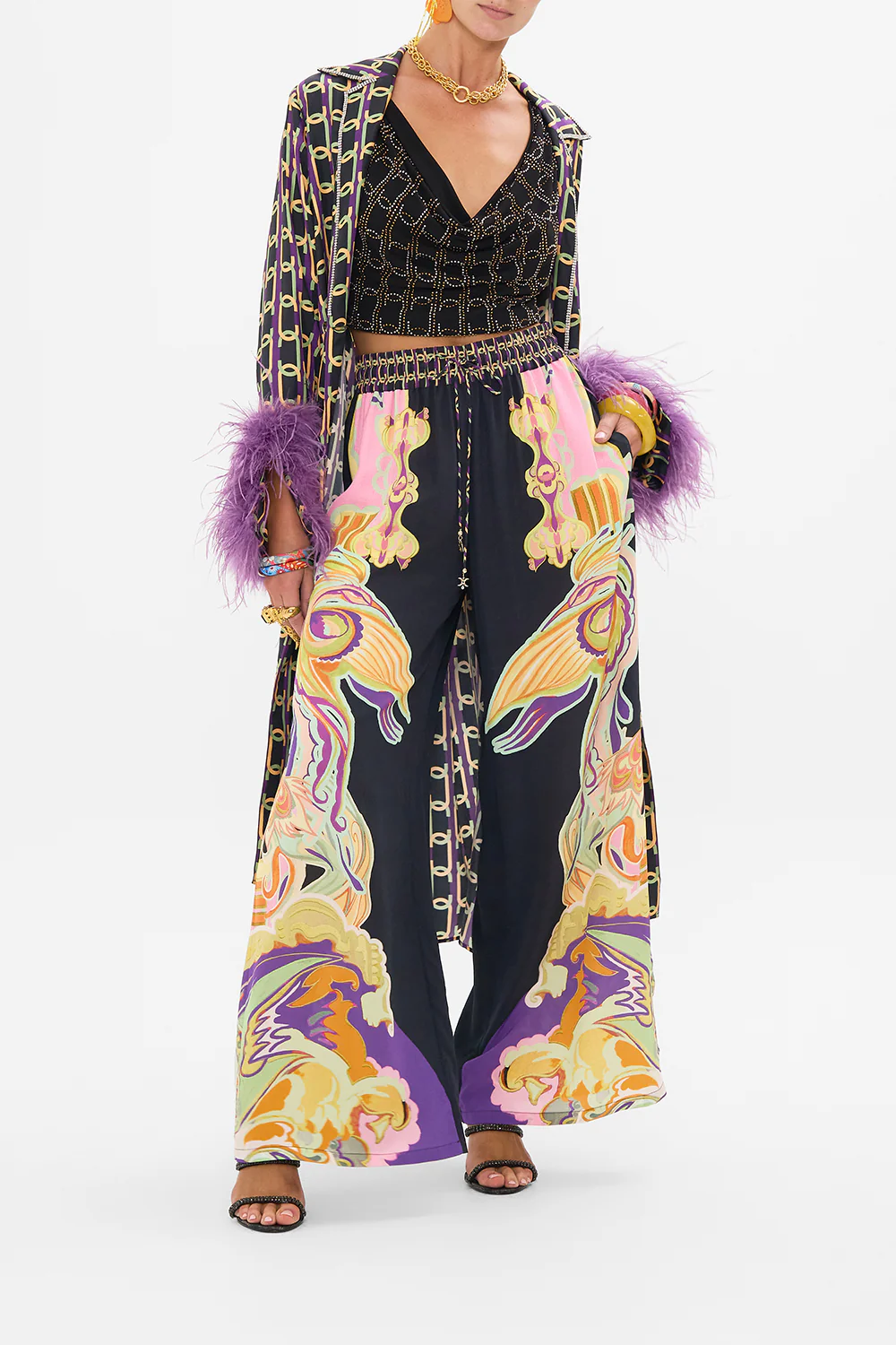 COWL NECK JERSEY TOP FILM DIVA - Image 7