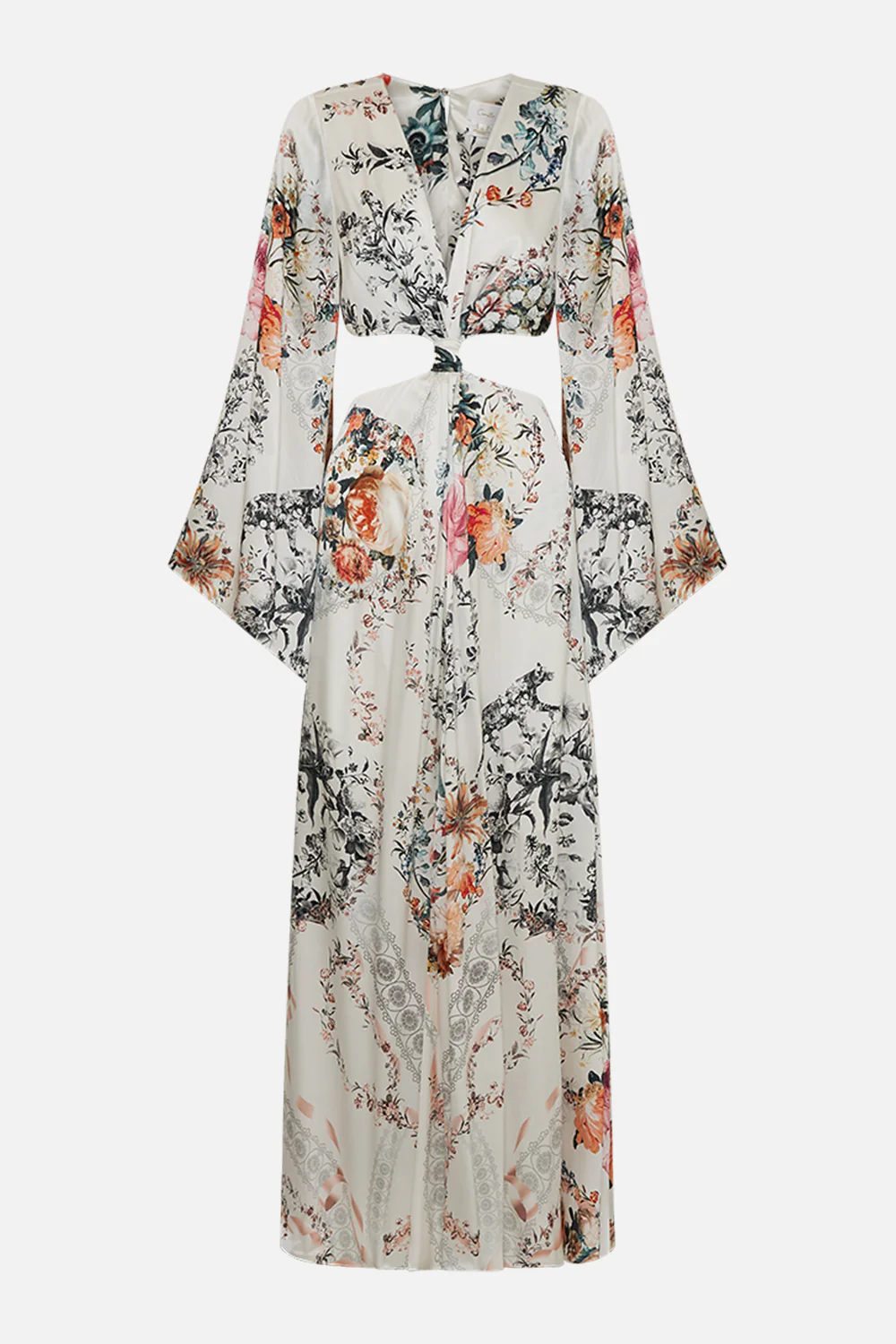 CUT OUT DRESS WITH KNOT FRONT DE HAAR MEMOIRS - Image 3
