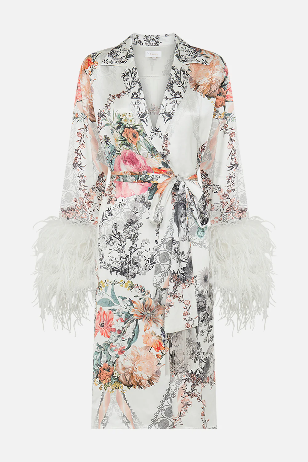 SPLIT CUFF SOFT COAT WITH FEATHERS DE HAAR MEMOIRS - Image 3