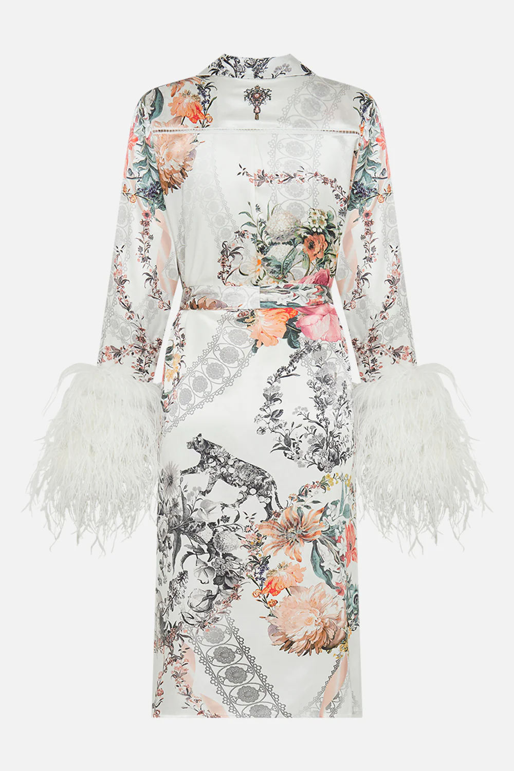 SPLIT CUFF SOFT COAT WITH FEATHERS DE HAAR MEMOIRS - Image 7