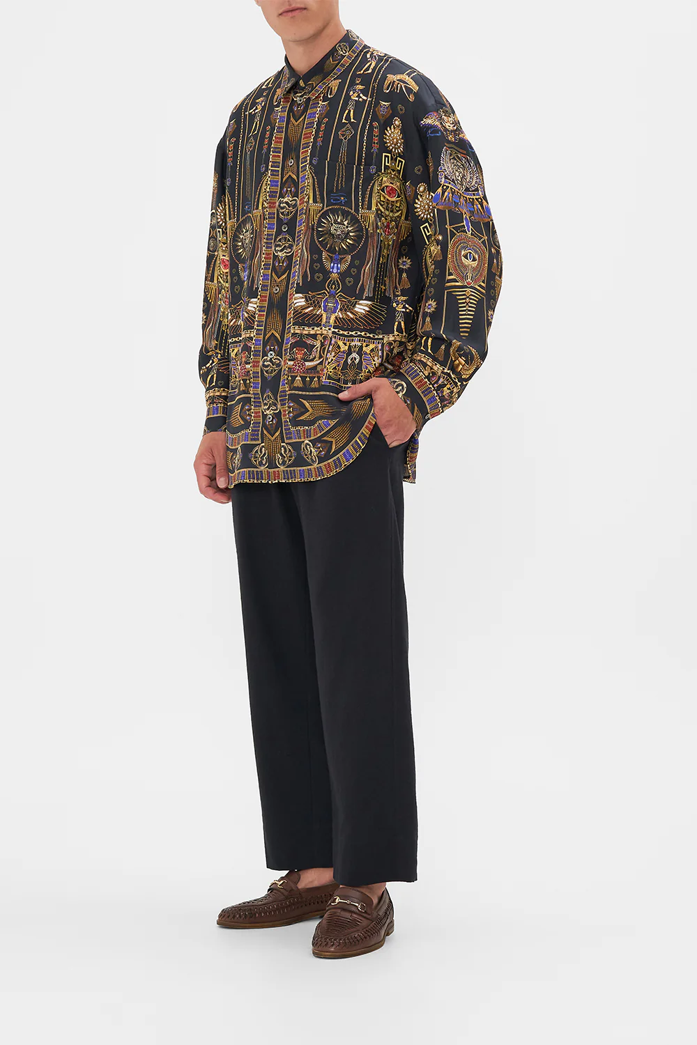 OVERSIZED SHIRT CARTOUCHE KINGDOM - Image 4