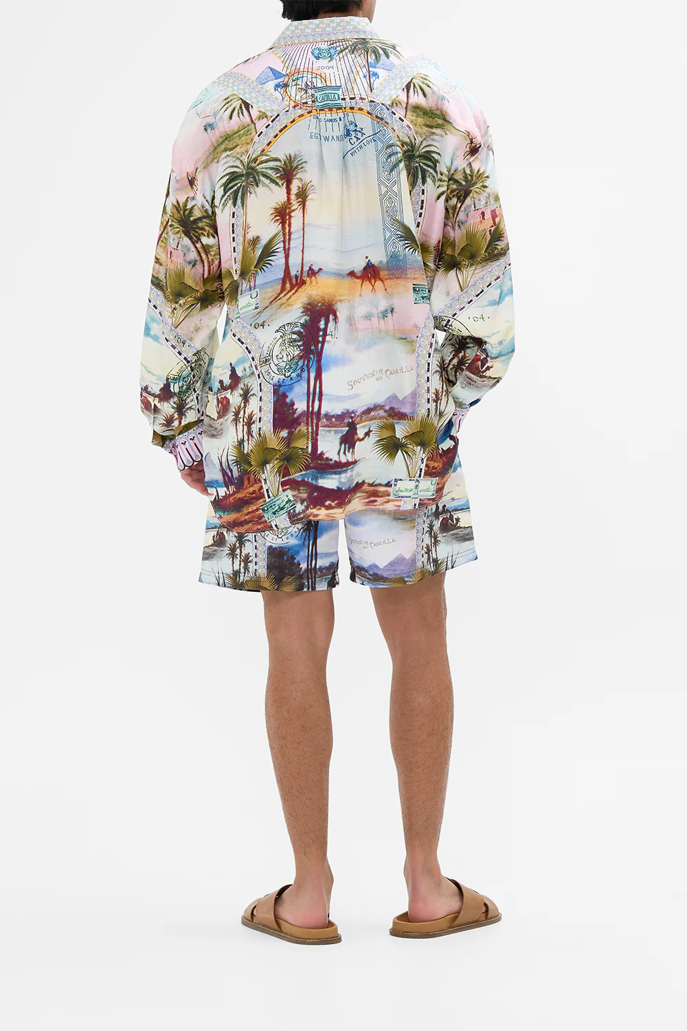 MENS OVERSIZED SHIRT CALL ME IN CAIRO - Image 2