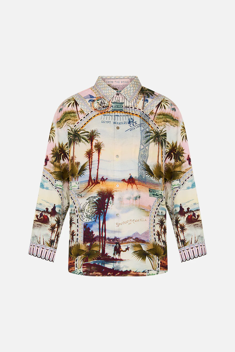 MENS OVERSIZED SHIRT CALL ME IN CAIRO - Image 3