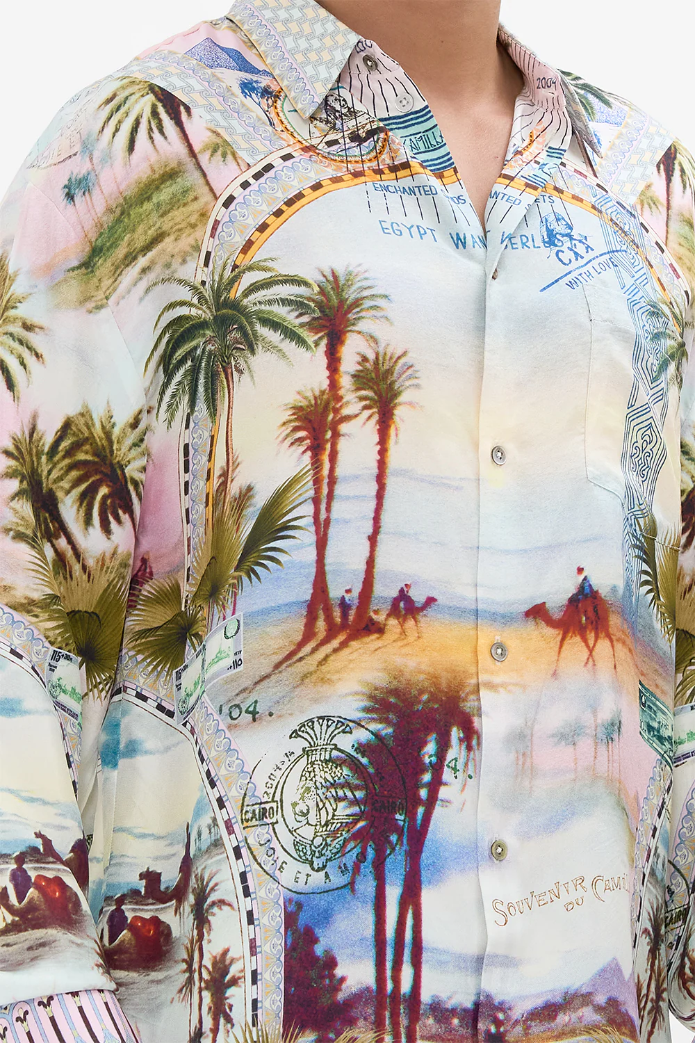 MENS OVERSIZED SHIRT CALL ME IN CAIRO - Image 6